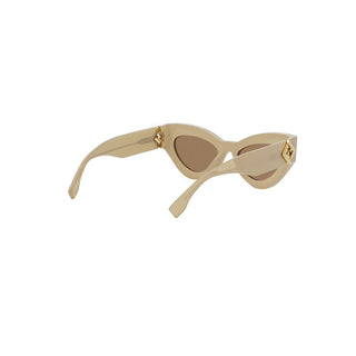 FENDI FF Diamonds FE40146I women Brown Cat Eye Sunglasses