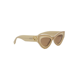 FENDI FF Diamonds FE40146I women Brown Cat Eye Sunglasses