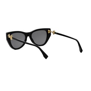 FENDI FE40149I women Black Cat Eye Sunglasses