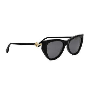 FENDI FE40149I women Black Cat Eye Sunglasses