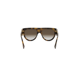 FENDI FE40150I women Havana Geometric Sunglasses