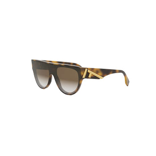 FENDI FE40150I women Havana Geometric Sunglasses