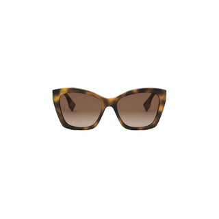 FENDI FE40151I women Havana Squared Sunglasses