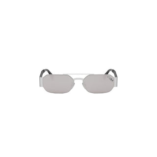 FENDI FE40153U women Silver Oval Sunglasses