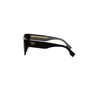 FENDI Fendi Roma FE40162I women Black Squared Sunglasses