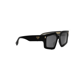 FENDI Fendi Roma FE40162I women Black Squared Sunglasses