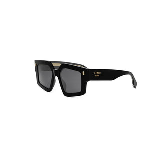 FENDI Fendi Roma FE40162I women Black Squared Sunglasses