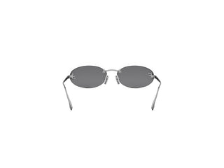 FENDI FE4075US women Ruthenium Oval Sunglasses