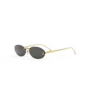 FENDI FE4075US women Gold Oval Sunglasses