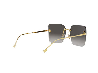 FENDI FE4082US women Gold Squared Sunglasses