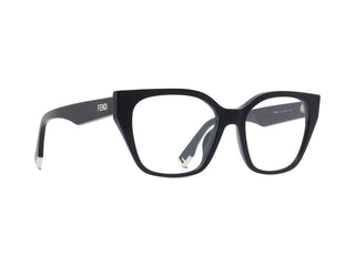 FENDI FE50001I women Black Rectangle Eyeglasses