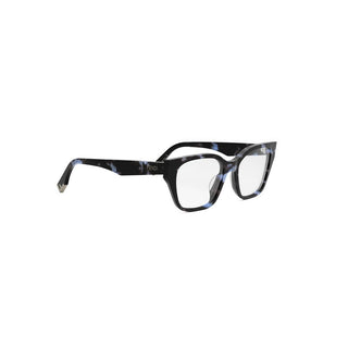 FENDI FE50001I women Havana Geometric Eyeglasses