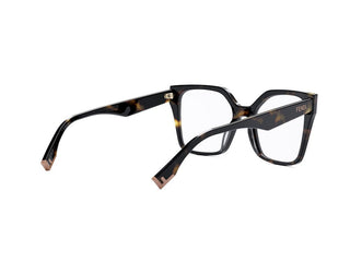 FENDI FE50002I women Transparent Squared Eyeglasses