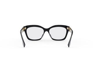 FENDI FE50039I women Black Geometric Eyeglasses