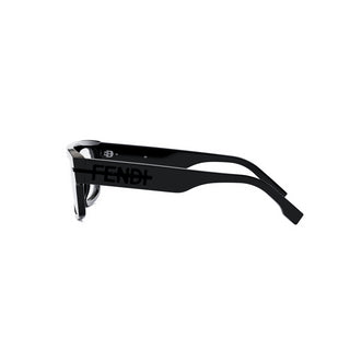 FENDI FE50062I men Black Rectangle Eyeglasses