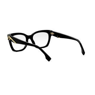 FENDI FE50073I women Black Squared Eyeglasses