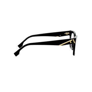 FENDI FE50073I women Black Squared Eyeglasses