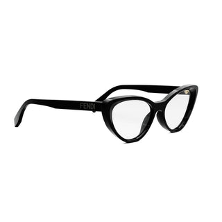 FENDI FE50075I women Black Oval Eyeglasses