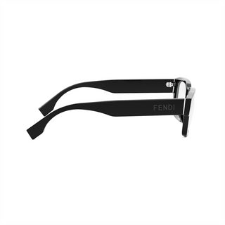 FENDI FE50079I unisex Black Rectangle Eyeglasses