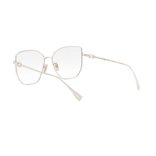 FENDI FE50084U women Rose gold Geometric Eyeglasses