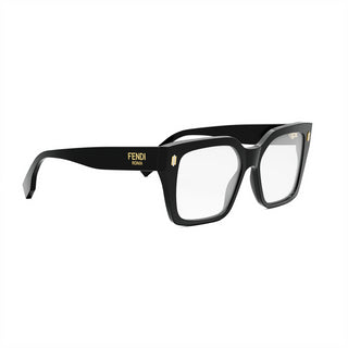 FENDI FE50085I women Black Squared Eyeglasses