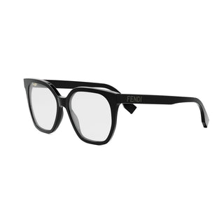 FENDI FE50087I women Black Geometric Eyeglasses