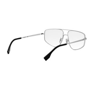 FENDI FE50088U men Silver Pilot Eyeglasses