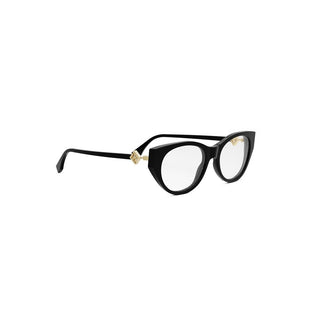 FENDI FE50099I women Black Oval Eyeglasses