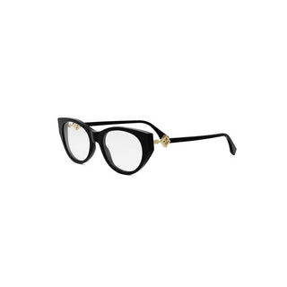 FENDI FE50099I women Black Oval Eyeglasses