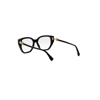 FENDI FE50100I women Black Rectangle Eyeglasses