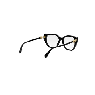 FENDI FE50100I women Black Rectangle Eyeglasses