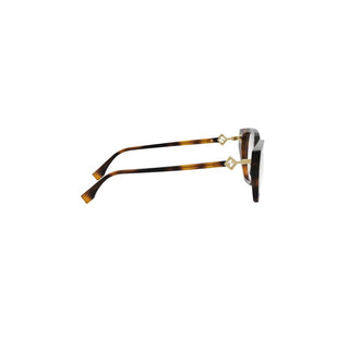 FENDI FE50100I women Havana Rectangle Eyeglasses