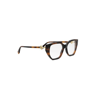 FENDI FE50100I women Havana Rectangle Eyeglasses