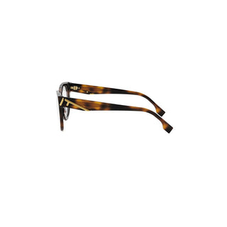 FENDI FE50101I women Havana Round Eyeglasses