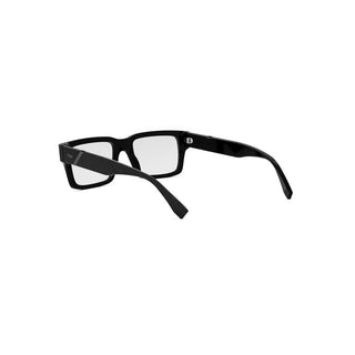 FENDI Fendi Diagonal FE50114I men Black Rectangle Eyeglasses