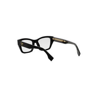 FENDI Fendi Roma FE50118I women Black Rectangle Eyeglasses