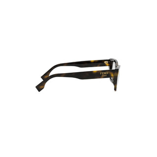 FENDI Fendi Roma FE50118I women Havana Rectangle Eyeglasses