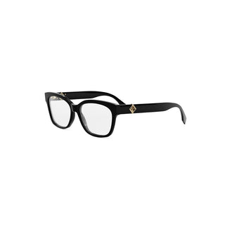 FENDI FF Diamonds FE50124I women Black Squared Eyeglasses