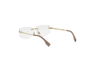 FENDI Fendi First Crystal FE5116US women Gold Geometric Eyeglasses