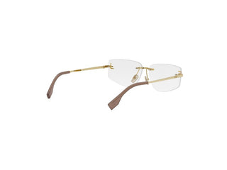 FENDI Fendi First Crystal FE5116US women Gold Geometric Eyeglasses