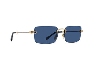 FRED FG40023U unisex Gold Rectangle Sunglasses