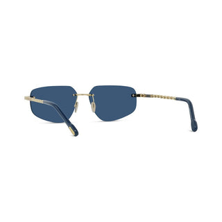 FRED Chain FG40074U men Gold Geometric Sunglasses