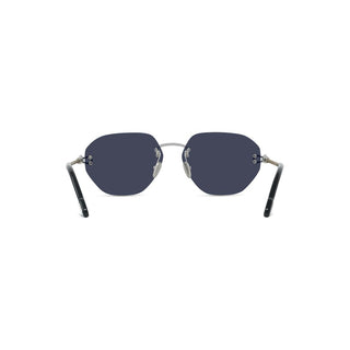 FRED Manille & Cable FG40078U men Silver Geometric Sunglasses