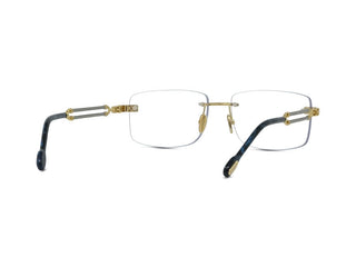 FRED Double Cable FG50035U unisex Gold Rectangle Eyeglasses