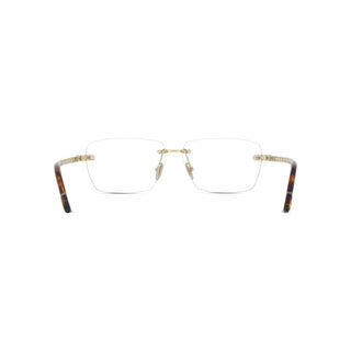 FRED FG50059U men Gold Rectangle Eyeglasses