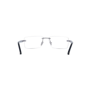 FRED FG50073U men Silver Rectangle Eyeglasses