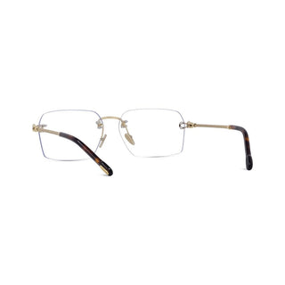 FRED Manille & Cable FG50075U men Gold Rectangle Eyeglasses