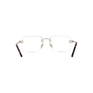 FRED Manille & Cable FG50075U men Gold Rectangle Eyeglasses