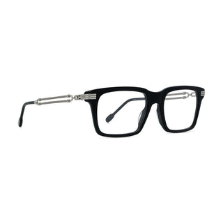 FRED Double Cable FG50078I men Black Rectangle Eyeglasses