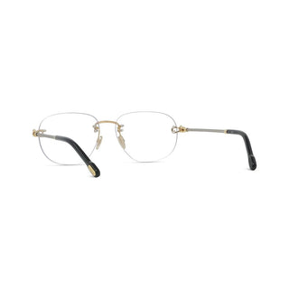 FRED Manille & Cable FG50080U men Gold Geometric Eyeglasses